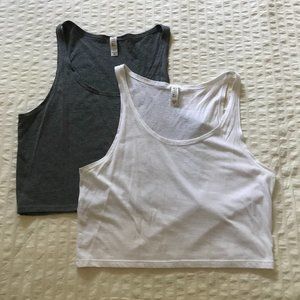 Bella + Canvas - Poly-Cotton Crop Tanks